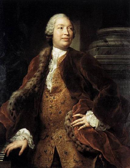 Anton Raphael Mengs Portrait of Domenico Annibali (1705-1779), Italian singer oil painting image